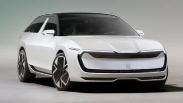 Skoda Vision O - front studio