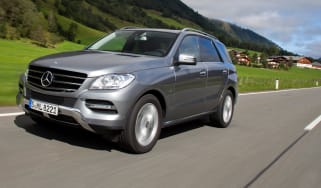 Mercedes ML 250 CDI front tracking