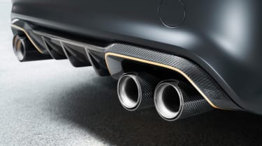 BMW M Performance Parts M2 exhaust tips