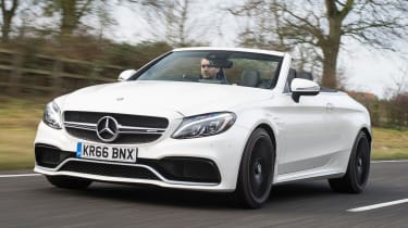 Mercedes-AMG C 63 Cabriolet 2017 - front tracking