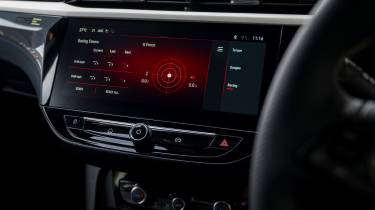 Vauxhall Corsa GSE controls