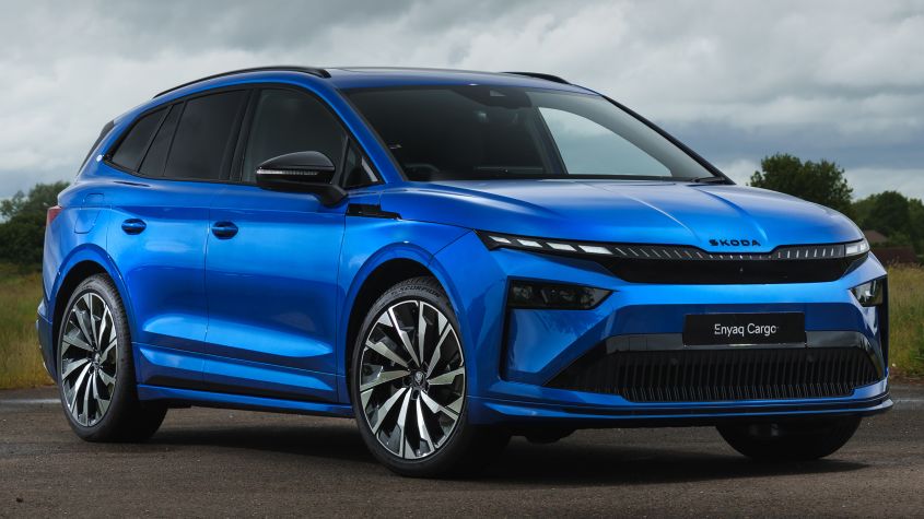image of "Skoda Enyaq Cargo becomes Czech company's first electric van with £1,800 conversion"