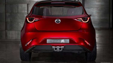 Mazda Hazumi concept rear end