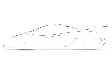 McLaren P1 GTR profile