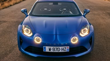 Alpine A110 - full front static