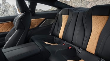 BMW M8 Competition - rear seats