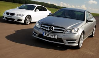 Mercedes C-Class Coupe vs BMW 3 Series