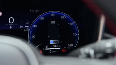 Toyota Corolla - dashboard screen (dials)