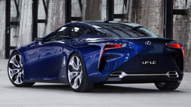 Lexus LF-LC Blue concept rear