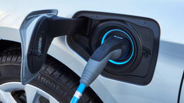 BMW 2 Series Active Tourer plug-in hybrid - charging detail