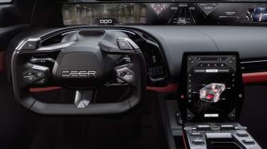 Ceer Exobot - steering wheel