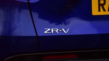 Honda ZR-V eHEV Sport long termer - ZR-V badge