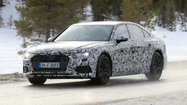 Audi A6 2018 spies front side