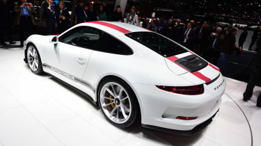 Porsche 911 R - Geneva show rear/side