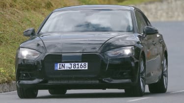 Audi A5 Sportback spies front side