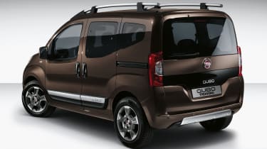 Fiat Qubo 2016 - rear quarter brown