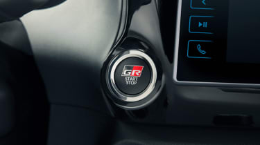 Toyota Hilux GR Sport - starter button