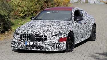 Mercedes-AMG CLE 63 (camouflaged) - front action