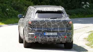 BMW X5 spy shot - tail shot