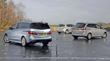 New Mazda 5 vs. rivals