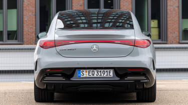 Mercedes EQE - full rear