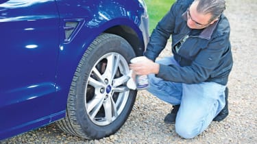 Ford S-MAX long-term - fourth report wheel cleaning