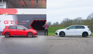 VW Golf R - face-off with the GTI Edition 50