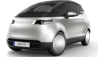 Uniti One EV - front 3/4 static 