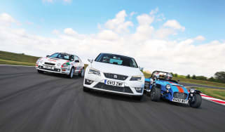 SEAT Leon SC long-term track day