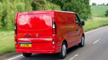 Vauxhall Vivaro rear tracking