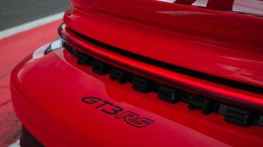 Porsche 911 GT3 RS - rear badge