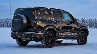 Geely Galaxy Battleship prototype - rear 3/4