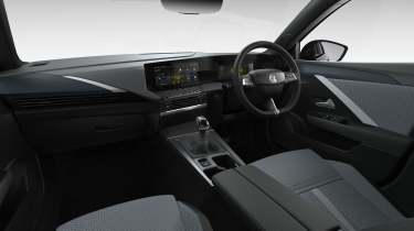 Vauxhall Astra manual - interior