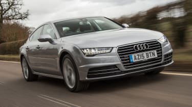 Audi A7 Mk1 - front tracking