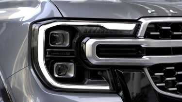 Ford Ranger Platinum - headlight