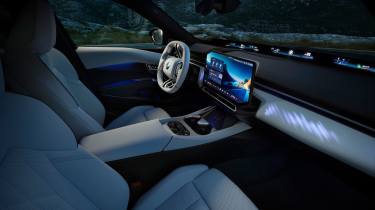 BMW 3 Series - cabin at night