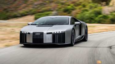 Audi Nuvolari - front cornering