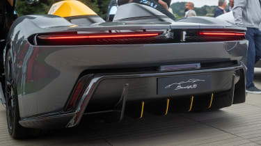 Pininfarina B95 on display at 2023 Monterey Car Week - tail lights