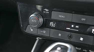 Skoda Fabia 130 - climate controls