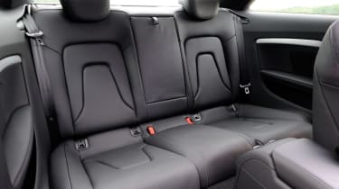 Audi A5 Coupe rear seats