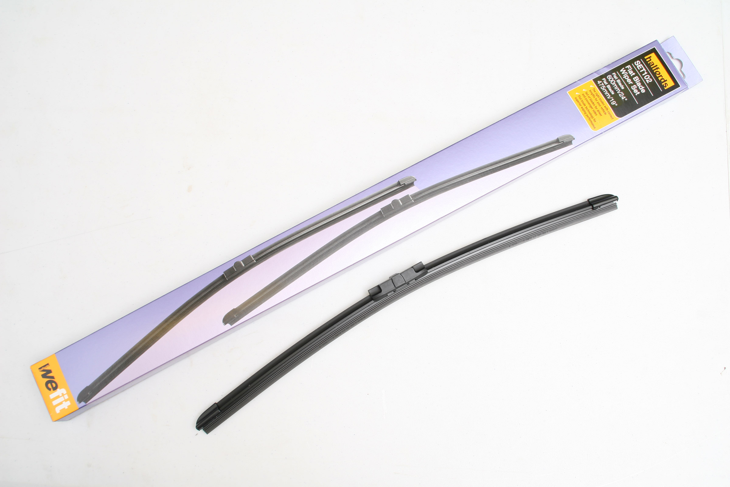 Halfords Flat Wiper Blade Set review | Auto Express 2014 Tesla Model S Wiper Blade Size