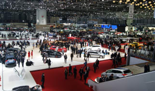 Geneva show floor