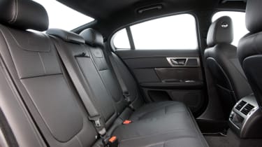 Jaguar XFR rear seats