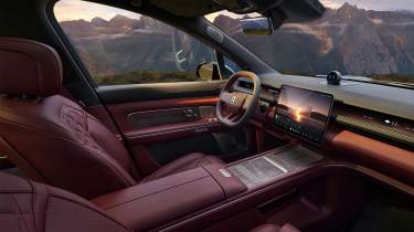 NIO ES8 - interior front overview