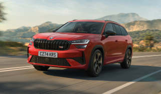 Skoda Kodiaq vRS - front tracking