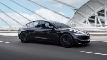 Tesla Model 3 Performance driving