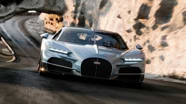 Bugatti Tourbillon - full front action