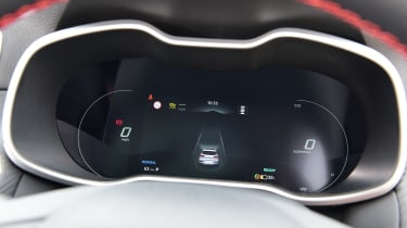 MG ZS EV - dash screen