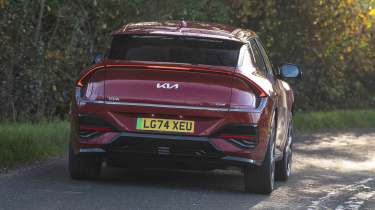 Kia EV6 - rear cornering