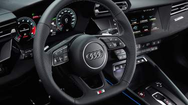Audi S3 Saloon - steering wheel